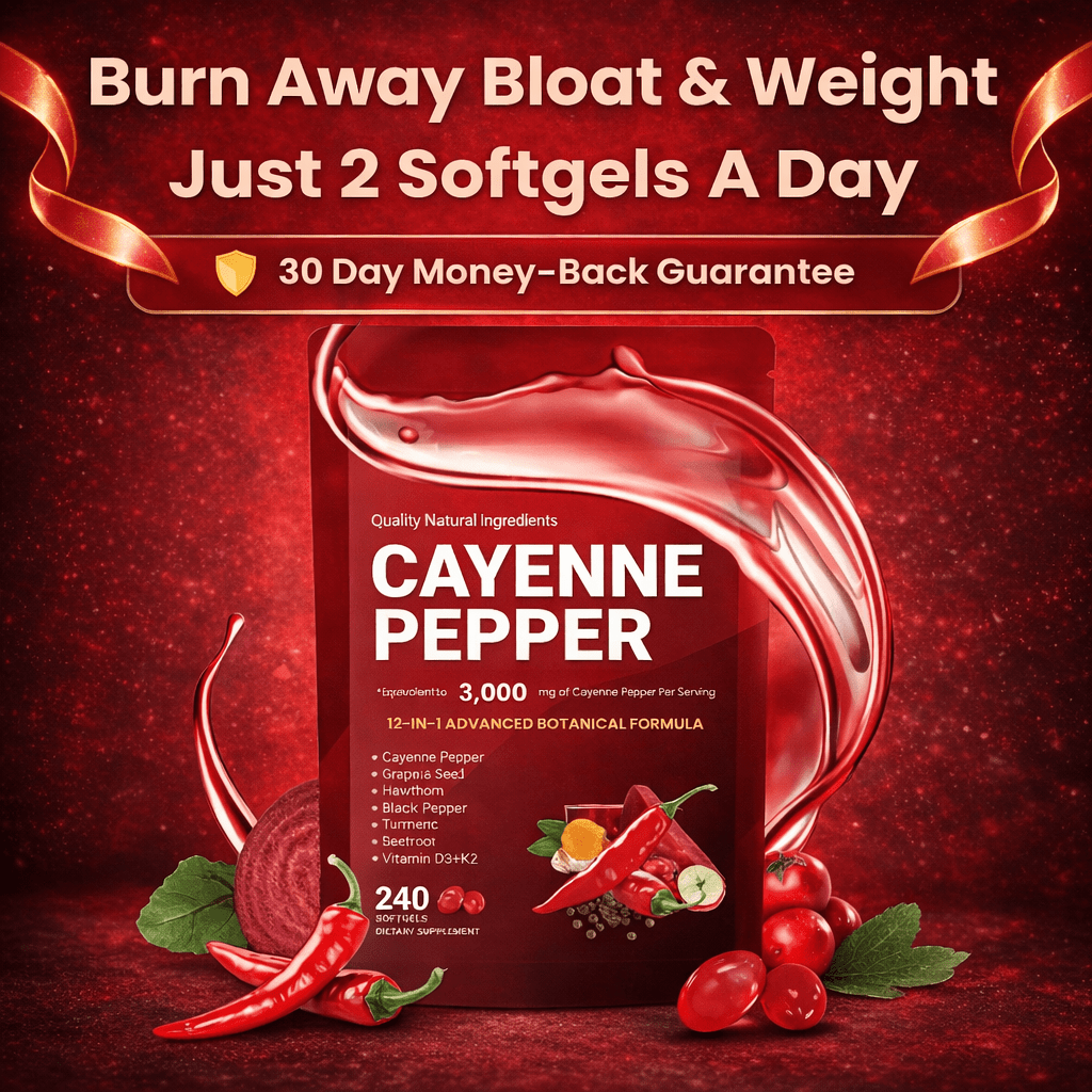 Aida™ - Cayenne Pepper Softgels