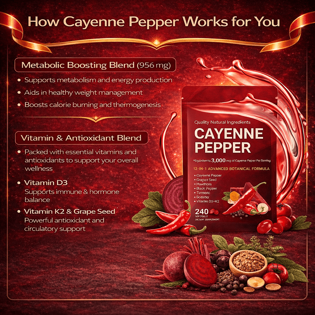 Aida™ - Cayenne Pepper Softgels
