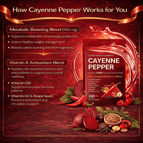 Aida™ - Cayenne Pepper Softgels